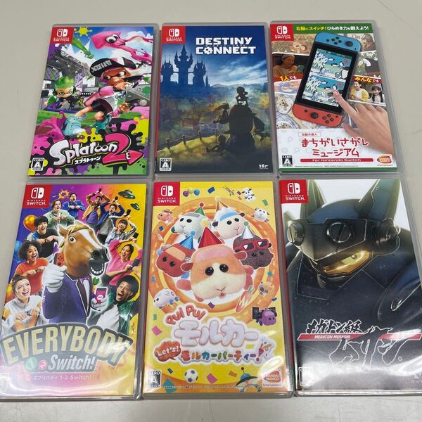 中古 Switch スプラトゥーン2 モルカー Destiny connect Everybody まちがいさがしミュージアム