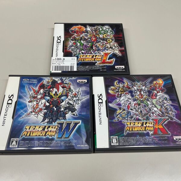 中古 ニンテンドーDS スーパーロボット大戦 K L W
