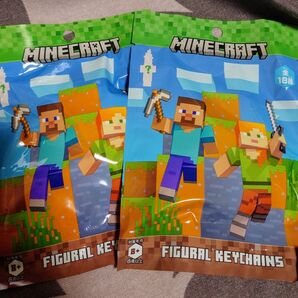 新品 マインクラフト フィギュア キーチェーン 2袋 まとめ売り