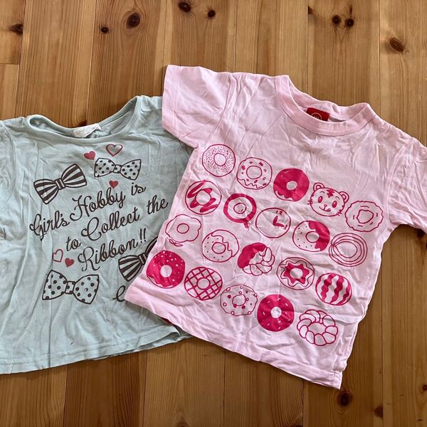 しまじろう 女の子 Tシャツ 2枚セット 110cm トップス