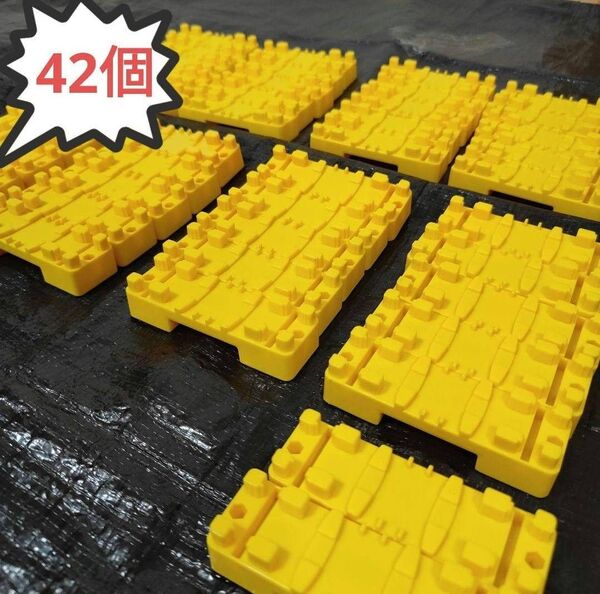 42個 現行品 良品 ミニ橋脚 まとめ売り 橋脚 プラレール 無限ループ ループ線 レールキット 立体 陸橋 大量 洗浄済