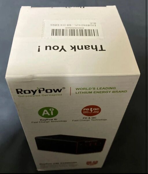 RoyPow ポータブル電源 12Vモバイルバッテリー 大容量 充電バッテリー PD30W 3.7V 23400mAh