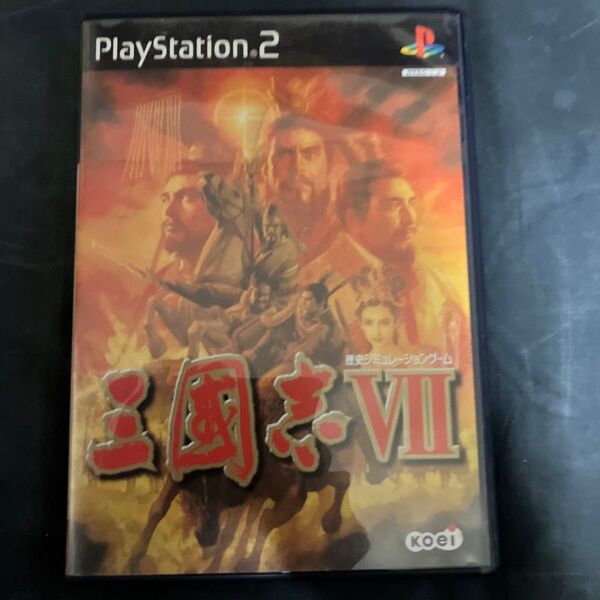PS2 三國志VII ソフト KOEI 歴史シミュレーションゲーム