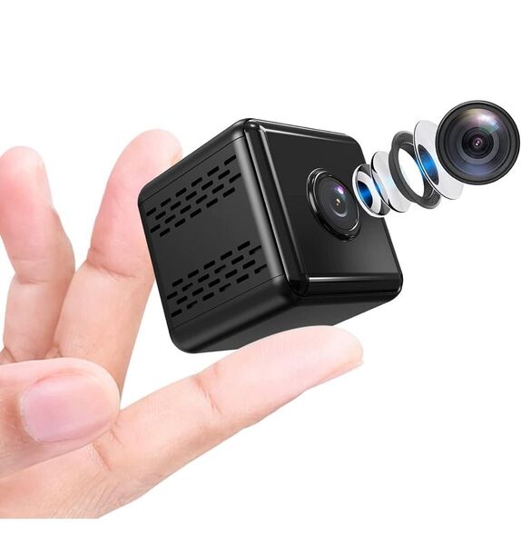 防犯カメラ WiFi 小型カメラ 純正1080P スマホ対応2個セット