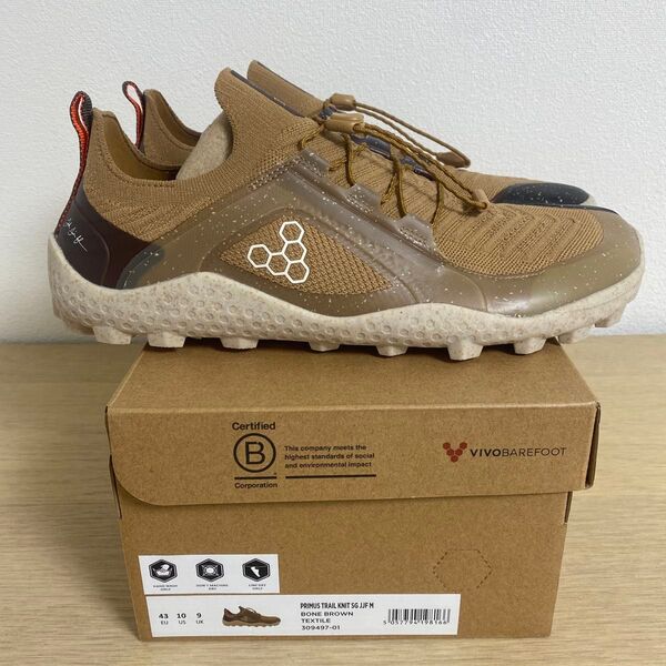 Vivobarefoot プライマストレイルニット SG JJF メンズ EU43