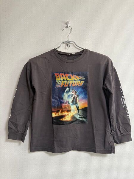 ⑧ バック・トゥ・ザ・フューチャー 長袖Tシャツ 150
