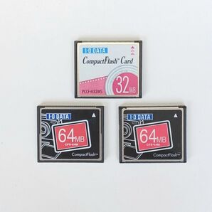 I-O DATA コンパクトフラッシュ CFカード3枚セット
