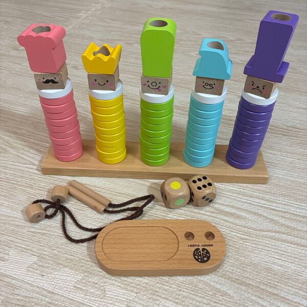 WOODYPUDDY バランスゲーム 知育玩具