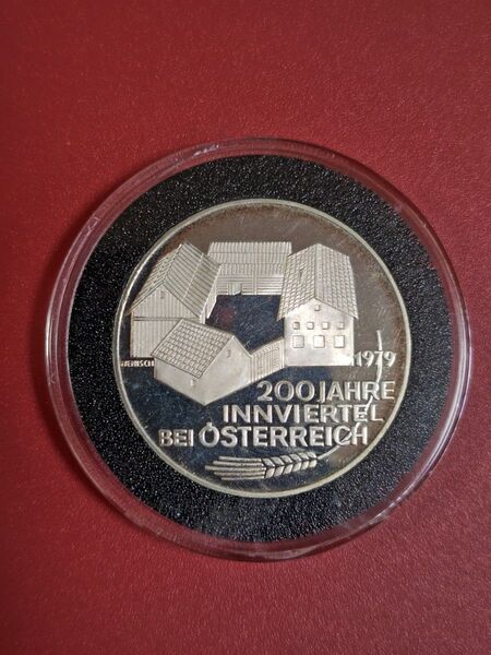 1979年 オーストリア 100シリング PF銀貨