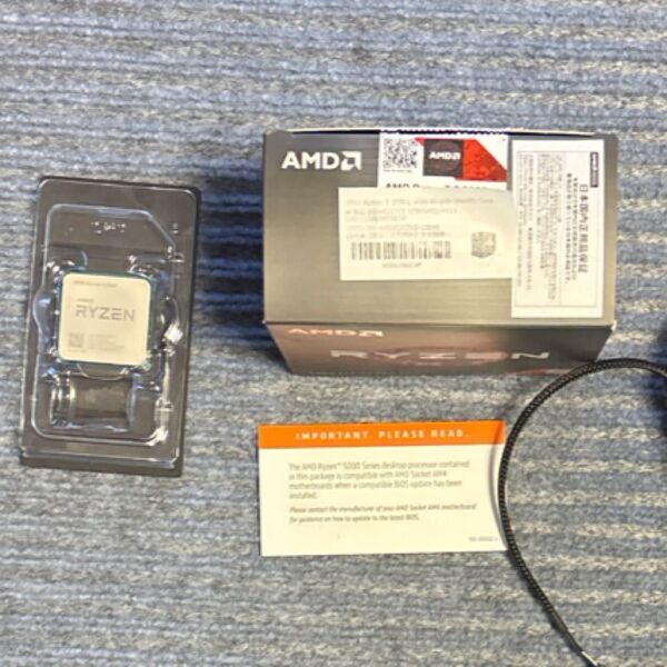 AMD ryzen 5 5500 国内正規品 BOX 送料無料 社外CPUグリスおまけ