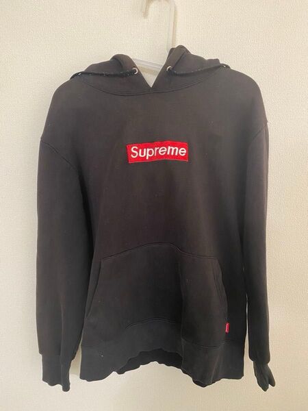 Supreme パーカー ブラック
