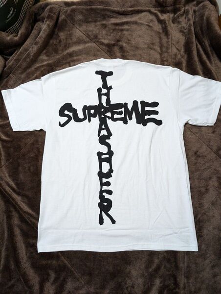 Supreme×Thrasher Cross Tee