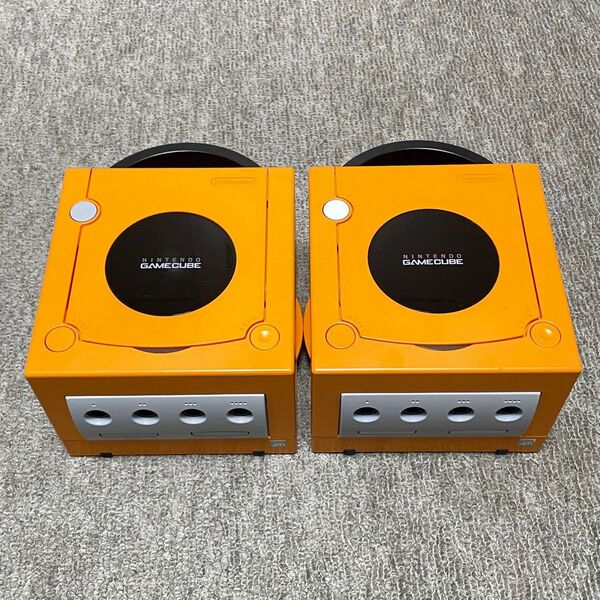 Nintendo ゲームキューブ 本体 オレンジ 2台