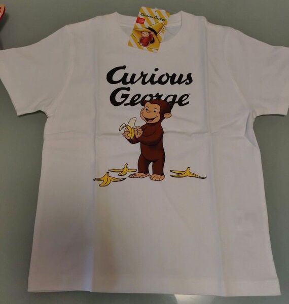 グラニフ おさるのジョージ バナナ Tシャツ 半袖 キッズ 120cm 新品