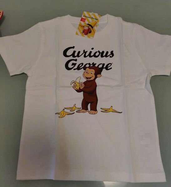 グラニフ おさるのジョージ バナナ Tシャツ 半袖 キッズ 120cm 新品