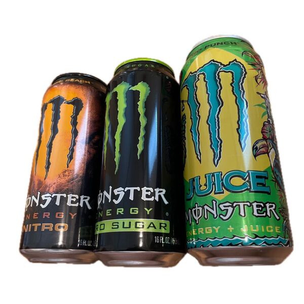 MONSTER ENERGY モンスターエナジー 海外限定3本