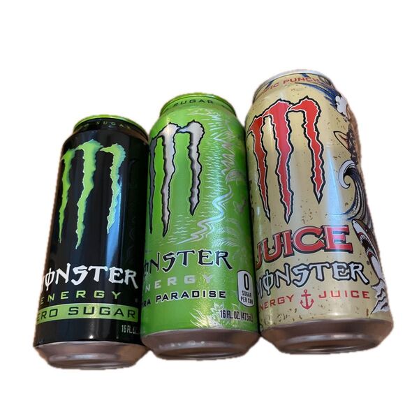 MONSTER ENERGY モンスター エナジー 海外限定3本