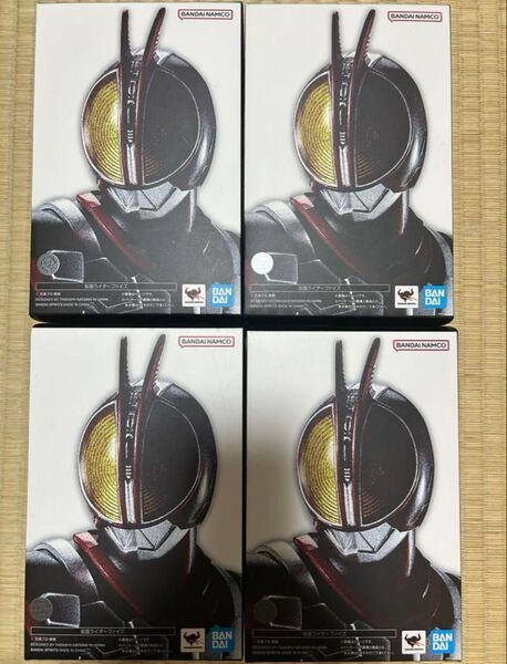 【未開封4点】S.H.Figuarts 真骨彫製法 仮面ライダーファイズ