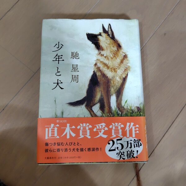 少年と犬 馳星周 単行本 中古 帯付き 直木賞受賞作