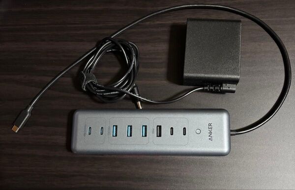 【ほぼ未使用】 Anker USB-C データ ハブ 11-in-1, 10Gbps 100W USB PD対応 アダプタ付属