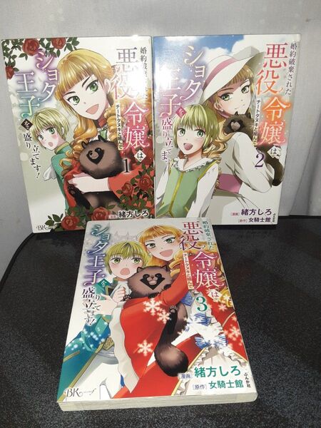 婚約破棄された悪役令嬢はチートタヌキと組んでショタ王子を盛り立てます 1~3巻(完結)