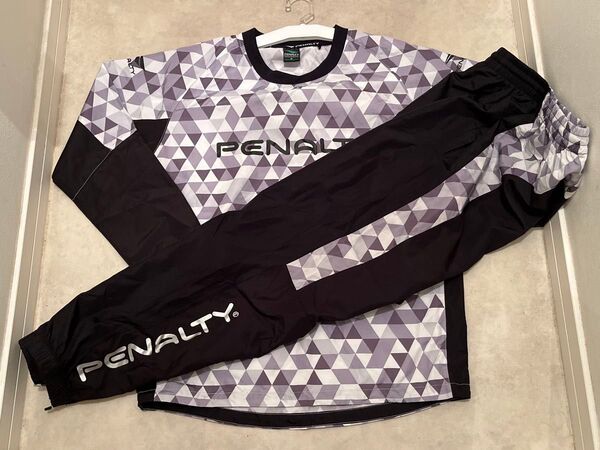 ペナルティ サッカー トレーニングウェア(Mサイズ)上下セット パンツ&長袖ピステ セットアップ