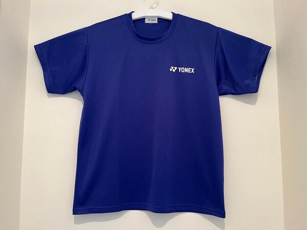 ヨネックス 半袖 Tシャツ(Mサイズ)ブルー バトミントン テニス トレーニングウェア YONEX