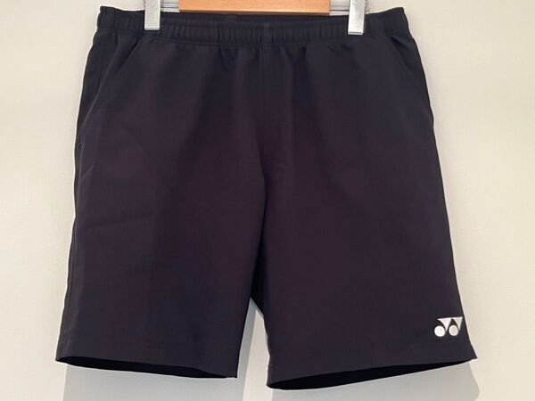 ヨネックス ハーフパンツ(Lサイズ)バトミントン テニス トレーニングウェア ブラック YONEX