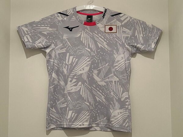 ミズノ 日本代表 半袖 Tシャツ(Sサイズ)トレーニングウェア 32MA0505