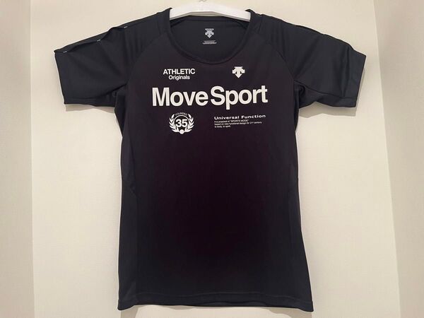 デサント ムーブスポーツ 半袖 Tシャツ(XOサイズ)ネイビー トレーニングウェア DESCENTE Move Sport