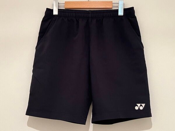 ヨネックス ハーフパンツ(Mサイズ)ブラック バトミントン テニス トレーニングウェア