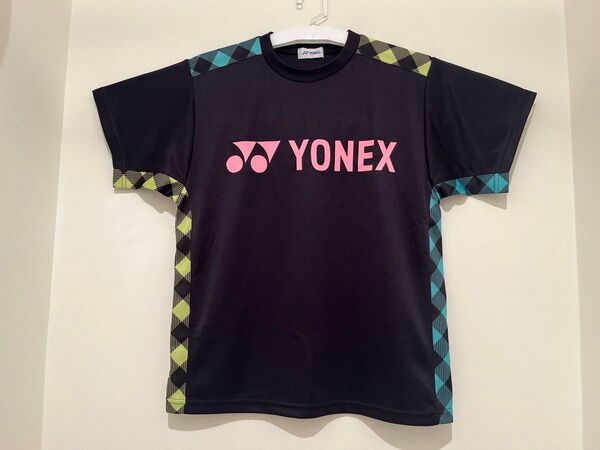 ヨネックス 半袖 Tシャツ(SSサイズ)ブラック バトミントン テニス トレーニングウェア