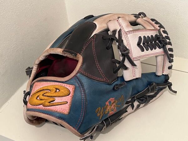 【日本製】ドナイヤ 硬式 オーダー グローブ(右投げ用) 内野手用 野球 グラブ 大人用 刺繍あり 良型即戦力 天然皮革製 一般用