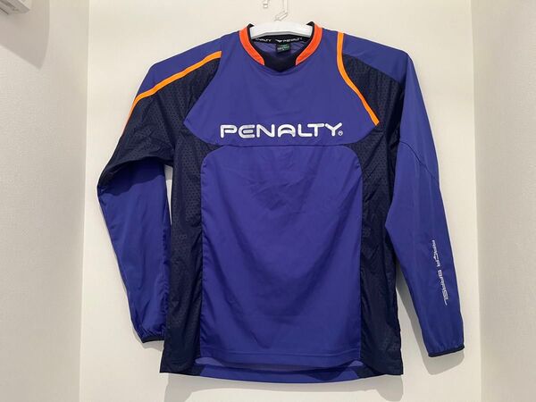 ペナルティ 長袖 サッカー トレーニングウェア(Oサイズ)ピステ ウィンドブレーカー