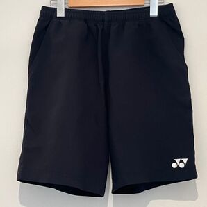 ヨネックス ハーフパンツ(Mサイズ)ブラック バトミントン テニス トレーニングウェア YONEX