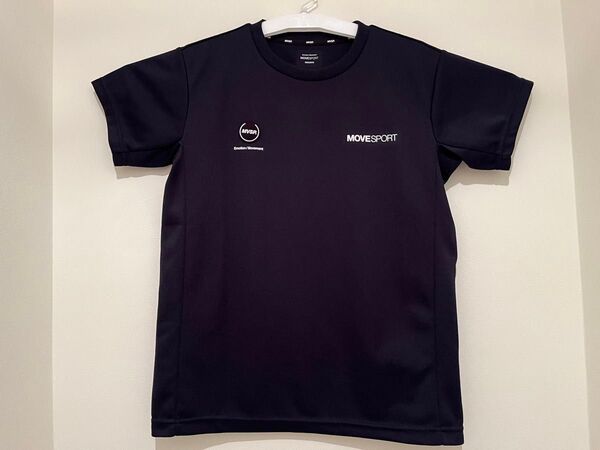 デサント ムーブスポーツ 半袖 Tシャツ(Sサイズ)トレーニングウェア ネイビー DX-2447AP