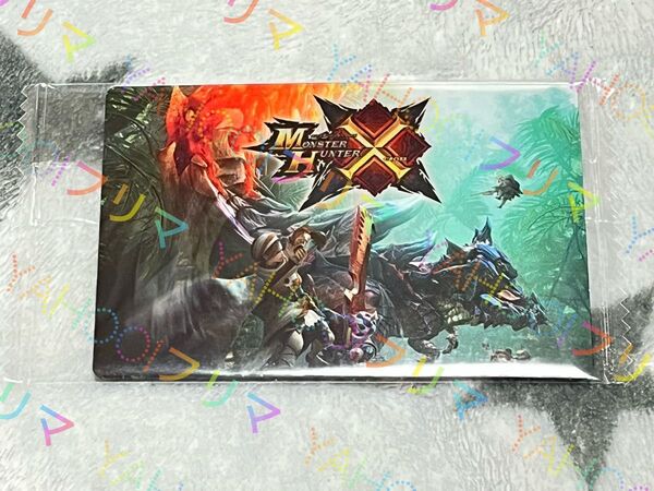 バンダイ モンスターハンター 20thアニバーサリー カードウエハース◇12 モンスターハンターX MHX