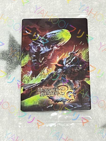 バンダイ モンスターハンター 20thアニバーサリー カードウエハース◇09 モンスターハンター3G MH3G