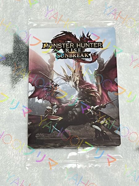 バンダイ モンスターハンター 20thアニバーサリー カードウエハース◇17 モンスターハンターライズ サンブレイク MHR:SB