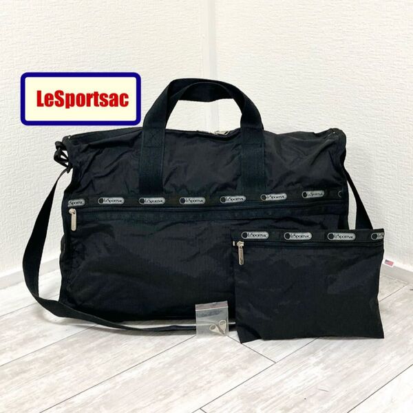 レスポートサック Wキーロック レディース2wayボストンバッグ ショルダーバッグ レスポ LESPORTSAC