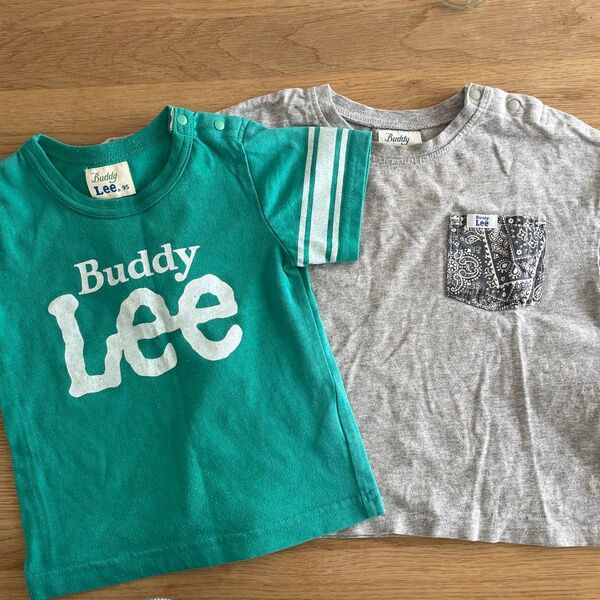 中古品 Buddy Lee リー Tシャツ 95サイズ 2枚セット 半袖Tシャツ 男の子