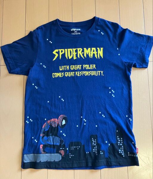 ユニクロ MARVEL スパイダーマン Tシャツ 子ども用150㎝
