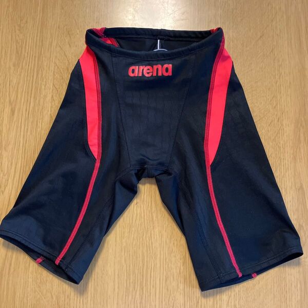 arena 競泳水着 ブラック×レッド 140㎝