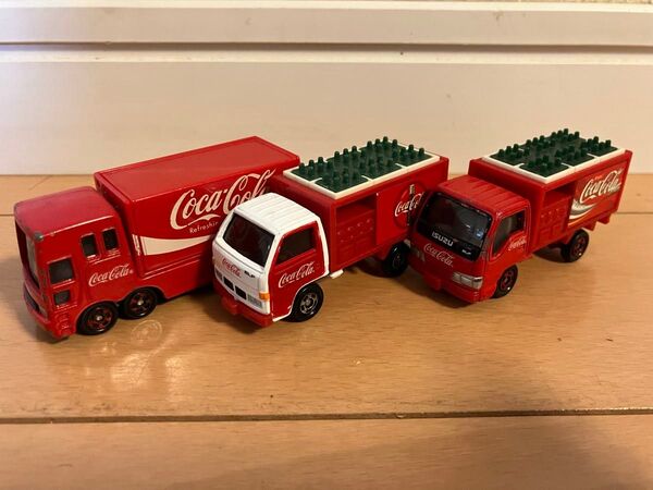 トミカ コカコーラトラック3台セット ミニカー