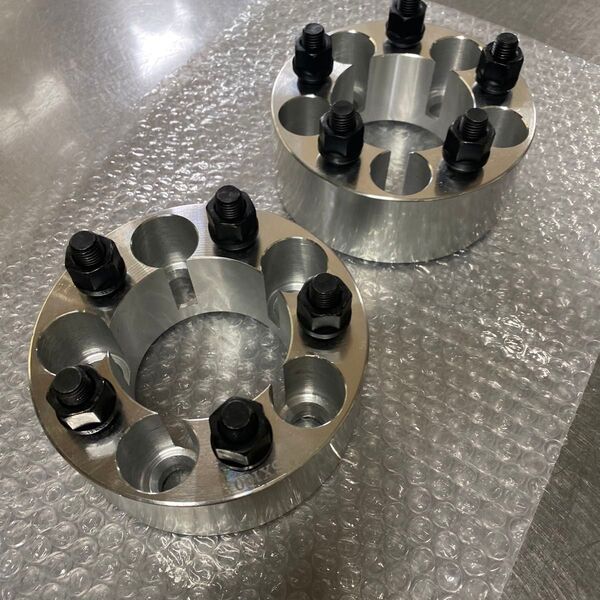 ワイドトレッドスペーサー 5穴 PCD100 50mm P1.5 2枚組