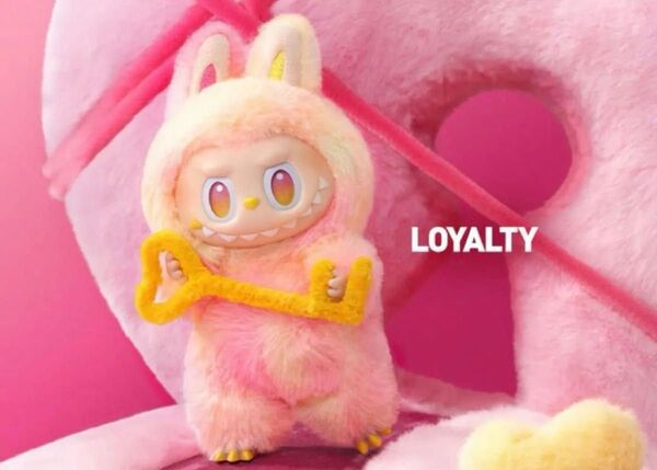 ポップマート THE MONSTERS Big into Energy ぬいぐるみ ペンダント LOYALTY 忠誠