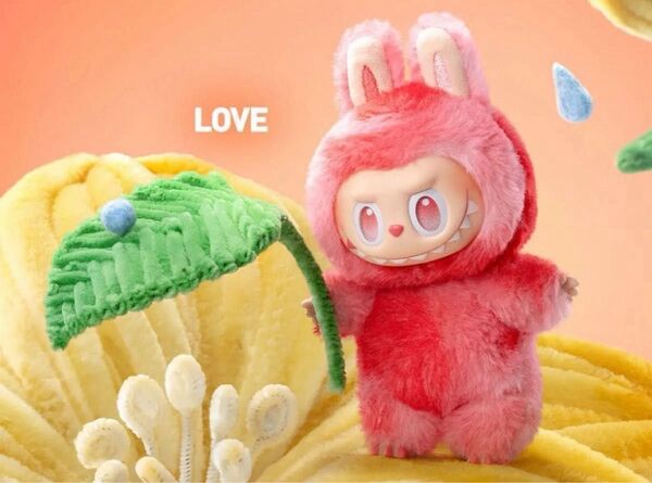ポップマート THE MONSTERS Big into Energy ぬいぐるみ ペンダント LOVE 愛