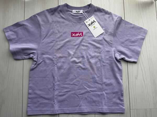 X-girl stages Tシャツ 110 パープル 新品未使用