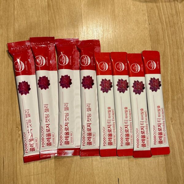 コレオロジーティー4本、コレオロジーカットゼリー4本