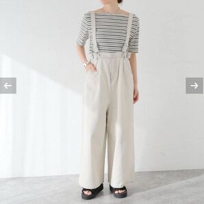 JOURNAL STANDARDタックデニムサロペットパンツ
